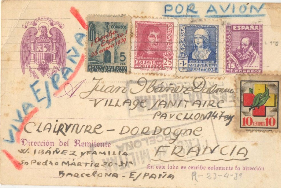 Entero Postal Cervantes