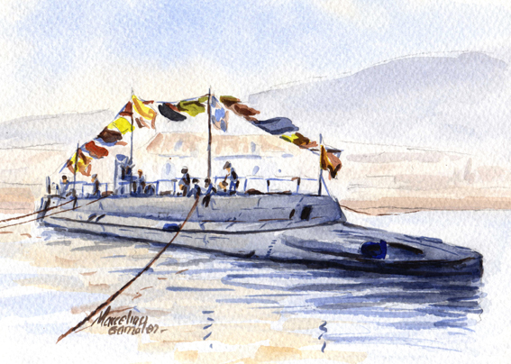 Submarino Engalanado