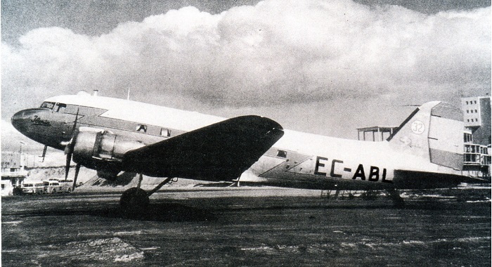 Avión Douglas C-47-DL