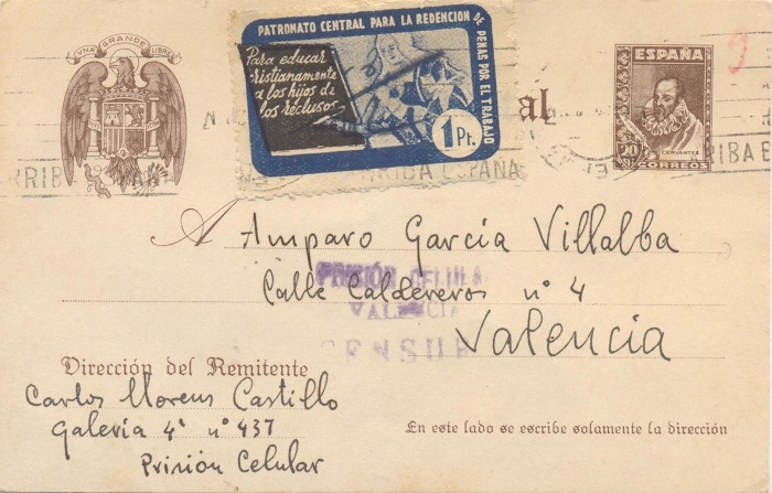 Singularidades del Correo. Correo prisiones