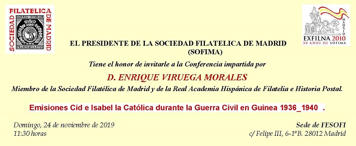 Conferencias de SOFIMA