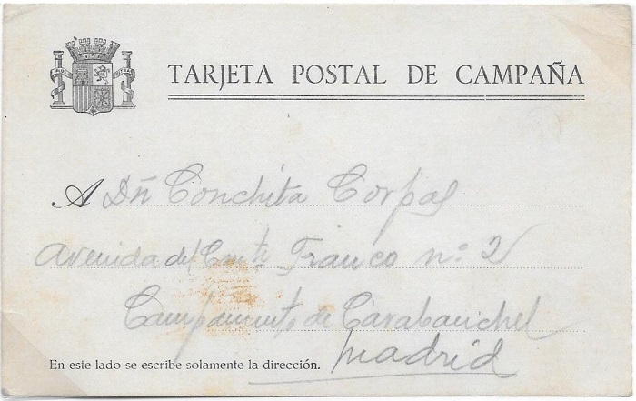 Tarjeta postal de Campaña