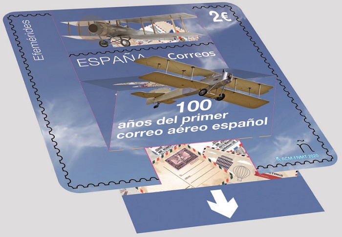 primer correo aéreo español