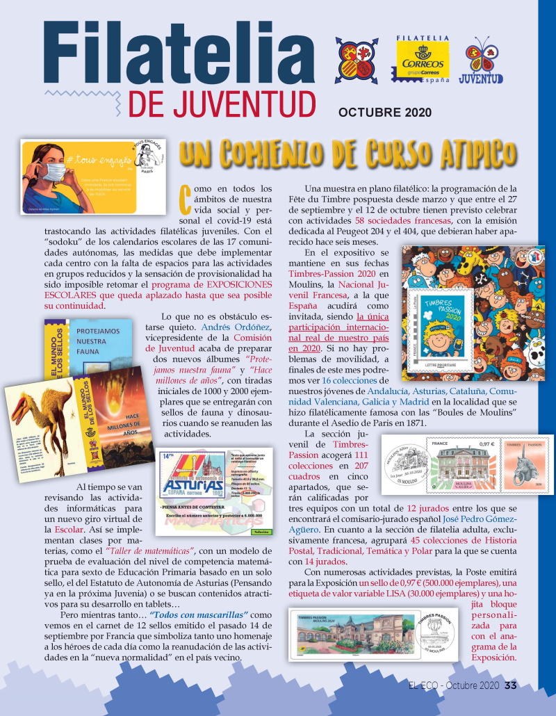 Filatelia de Juventud