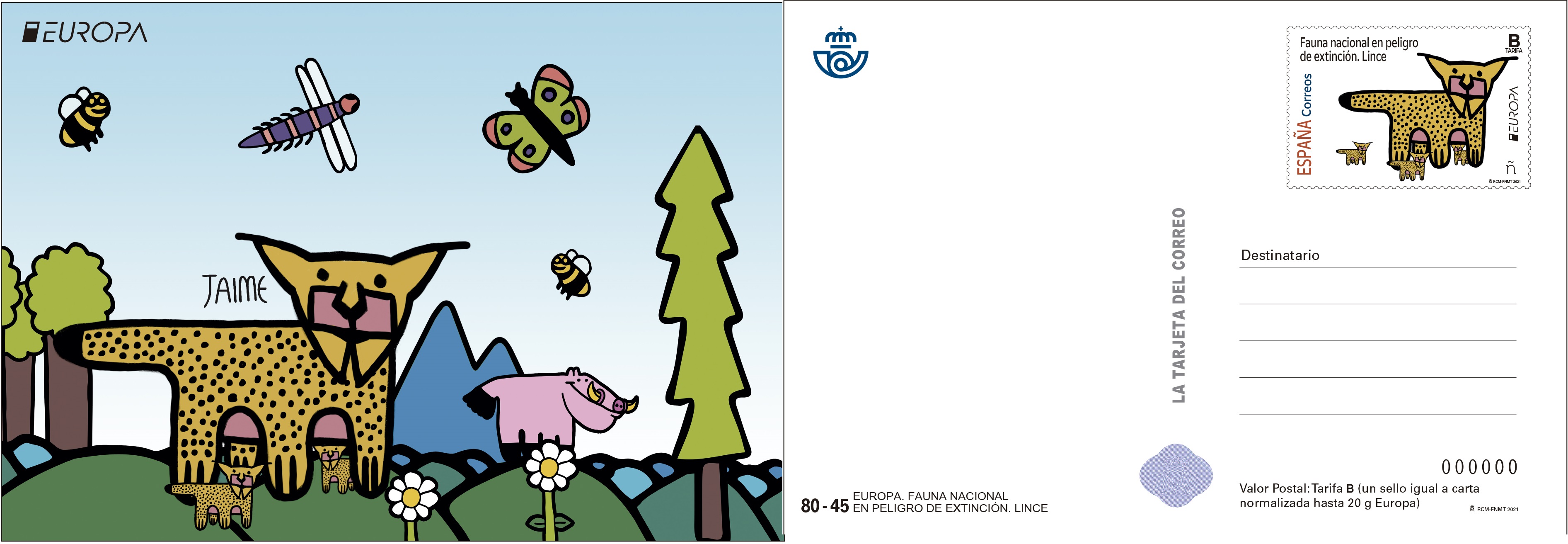 Tarjeta Prefranqueada