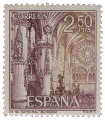 Catedral de Burgos. Emisión de 1965