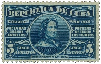 Historia Postal de Cuba. Gertrudis Gomez