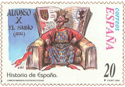 Alfonso X. Emisión de 2000