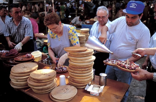 Turismo gastronómico. Festa do Pulpo de O Carballiño