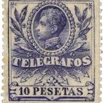 Estudio del Falso de Época de Telégrafos 10 pesetas violeta de Alfonso XIII de 1905. Introducción