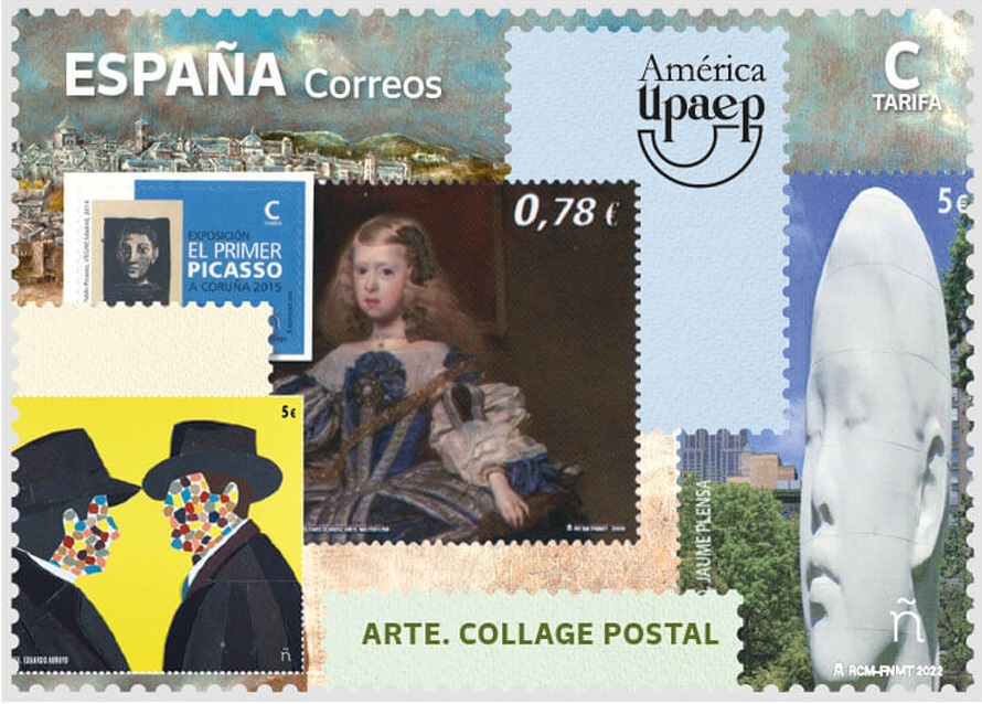 América UPAEP 2021. Arte. Collage Postal