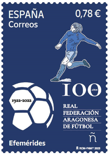 Centenario Real Federación aragonesa de fútbol