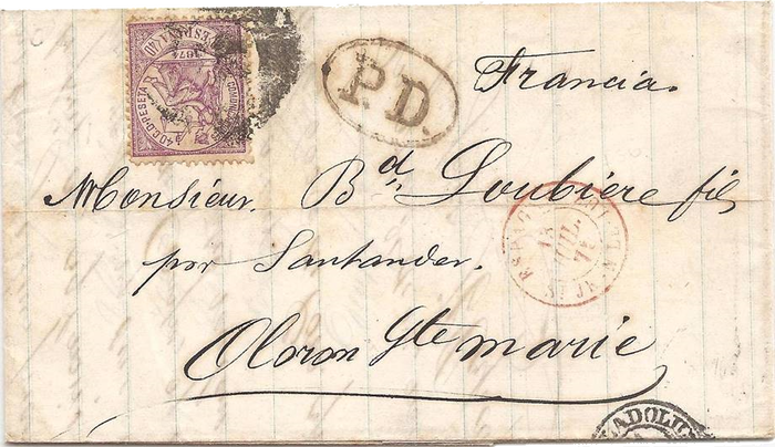 Guerra Carlista. Anotación manuscrita