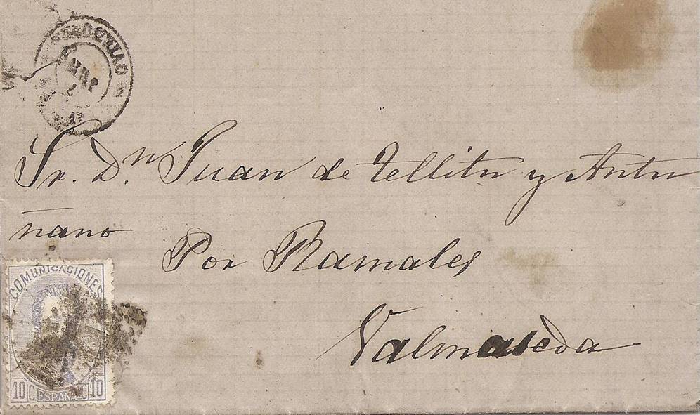 Guerra Carlista. Anotación manuscrita