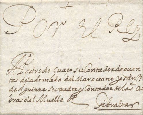 Gibraltar. Carta de la Corona