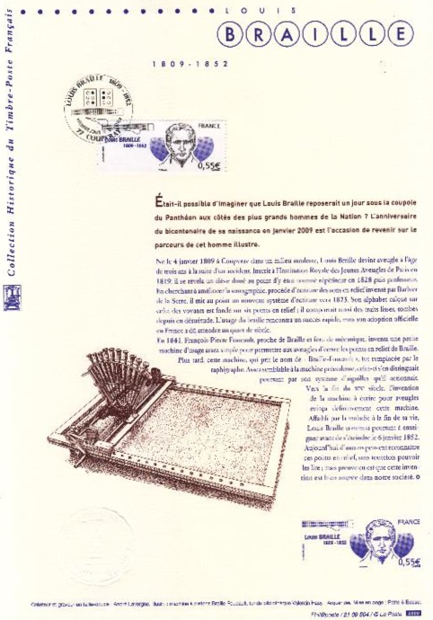 Braille: Francia - Documento