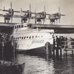 Primer vuelo del Dornier Do X entre Europa y América del Sur y el derecho de entrega