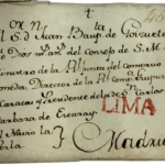 Correspondencia colonial española interceptada por corsarios ingleses en alta mar durante el siglo XVIII y principios del XIX