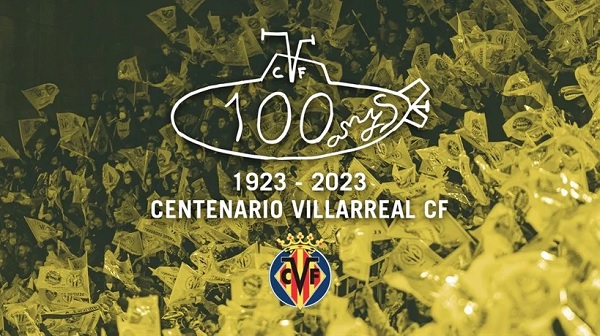 100 años del Villarreal C.F. Logo