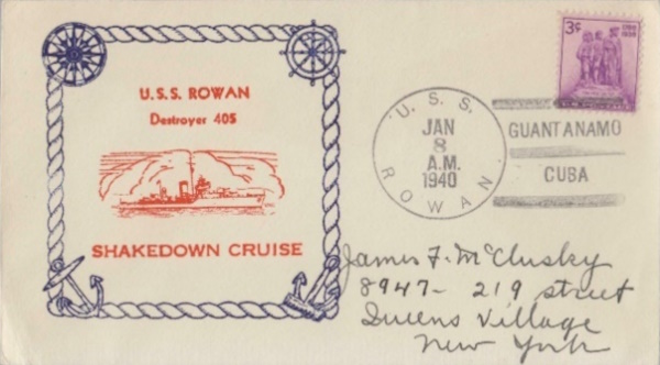 Destructor U.S.S. Rowan