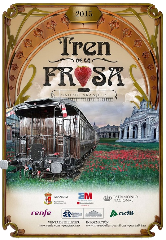 Tren de la Fresa. Cartel 2015