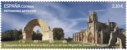 Colegiata de Sta. Mª la Real y Arco de S. Miguel de Sasamón