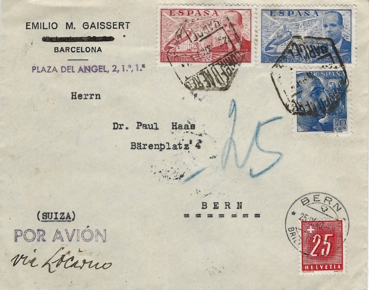 Carta de Barcelona a Berna