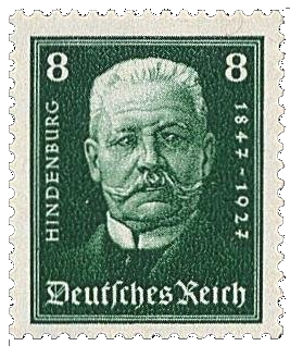 La República de Weimar. 80 cumpleaños de Hindenburg 