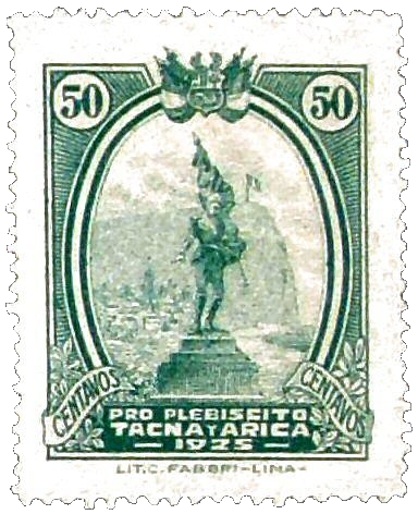 Perú. Monumento a Francisco Bolognesi