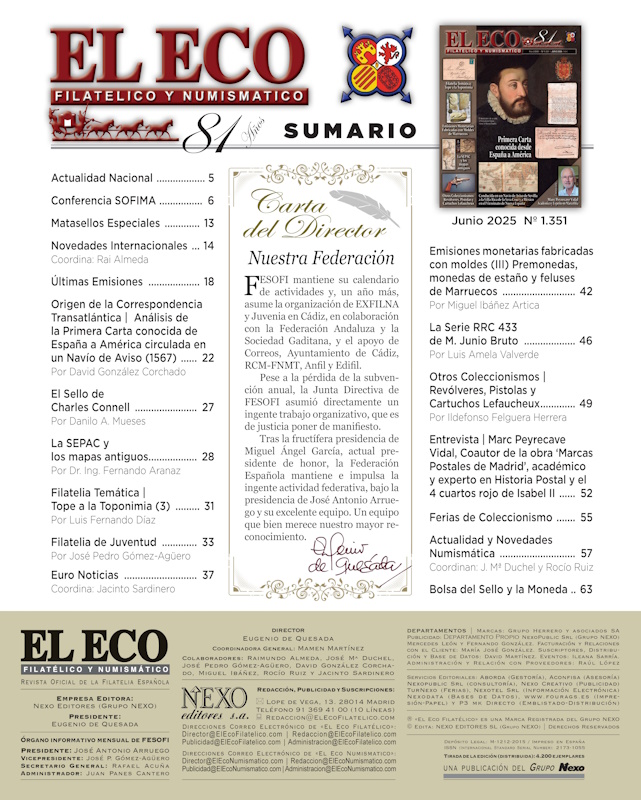 El Eco Filatélico. Sumario