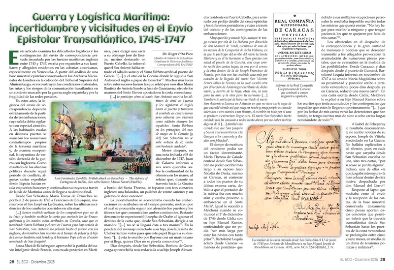 El Eco Filatélico. Artículo de Filatelia