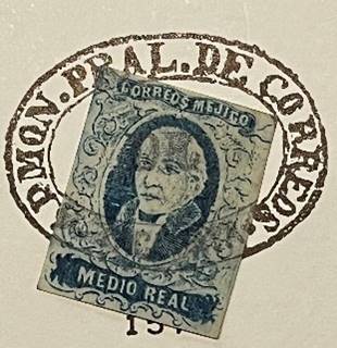 La Primera Emisión de Sellos de México. TACUBAYA