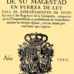 La carta al jesuita de Alcalá expulsado en 1767